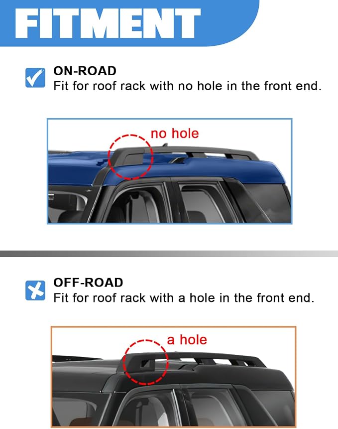 FengYu Roof Rack Cross Bars Compatible with Ford Bronco Sport on Road Base & Bigbend 2021-2026 & Outer Banks 2021, Aluminum Crossbars Rails Rooftop Cargo Racks Luggage Ski Bike Snowboard Carrier
