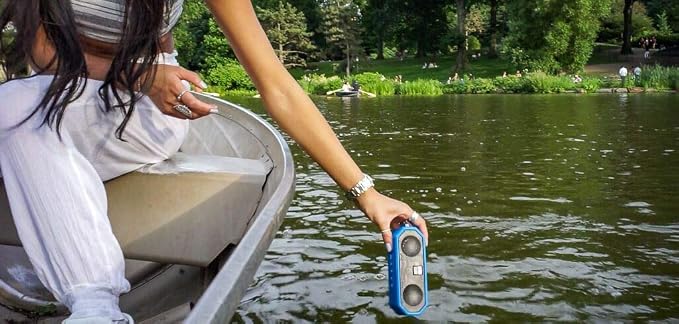 Altec Lansing - Portable Bluetooth Speaker, Waterproof IP67