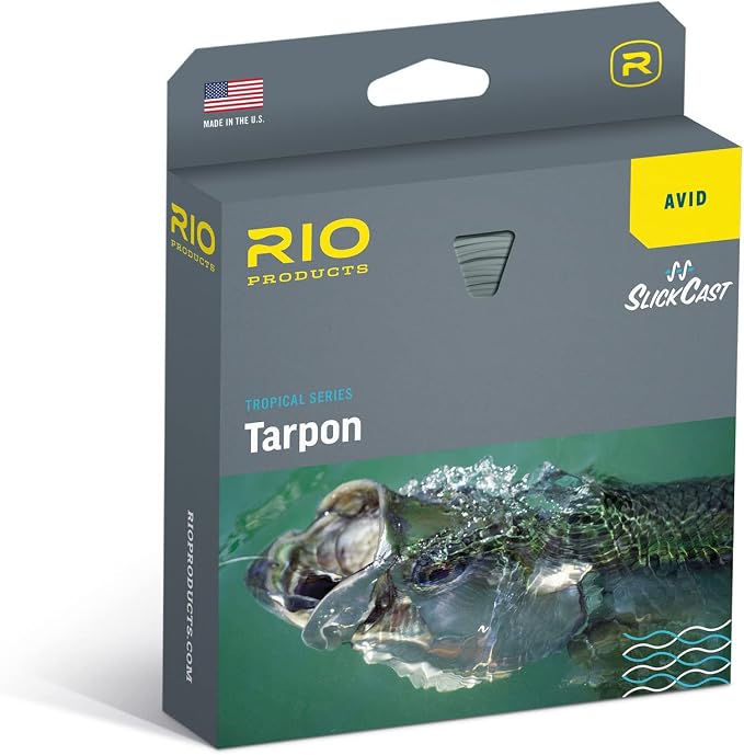 RIO Products Avid Saltwater Fly Line, SlickCast Easy Casting, Tropical Series, Bonefish & Tarpon