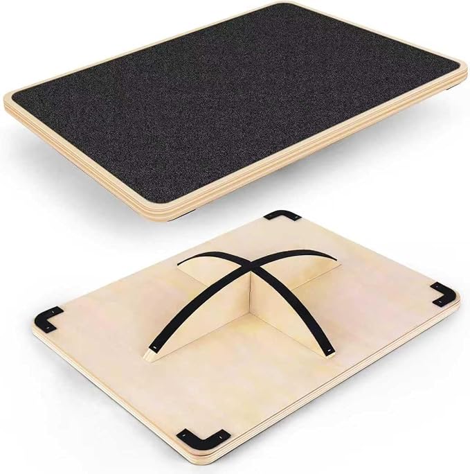 Juoe 360° Non-Slip Balance Board Professional Wobble Board for Adults,up to 350 Ibs for Physical Therapy,Under Desk,Core Strength, Stability,Office Wobble Boards