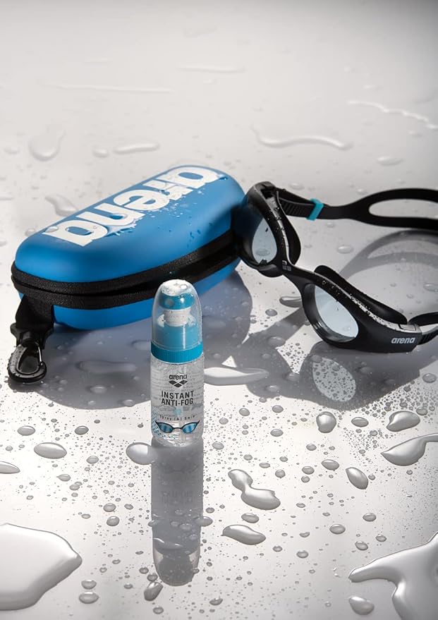ARENA Instant Anti-Fog Spray Swim Goggles Treatment Prevents Fogging Swim Practice Essential Defogger Solution, 35ml Up to 150 Applications, Clear