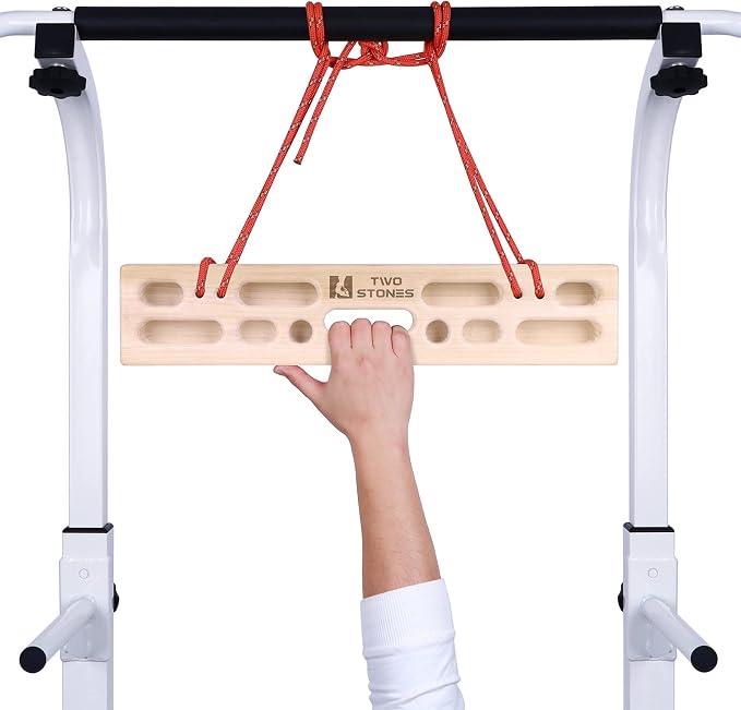 Two Stones Portable Hangboard | Rock Climbing Hangboard | Hang Board for Climbing | Rock Climbing Gifts for Rock Climbers for Climbers | Bouldering Gifts