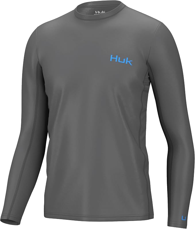 HUK Men's Icon X Long Sleeve Shirt, Performance Fishing Shirt