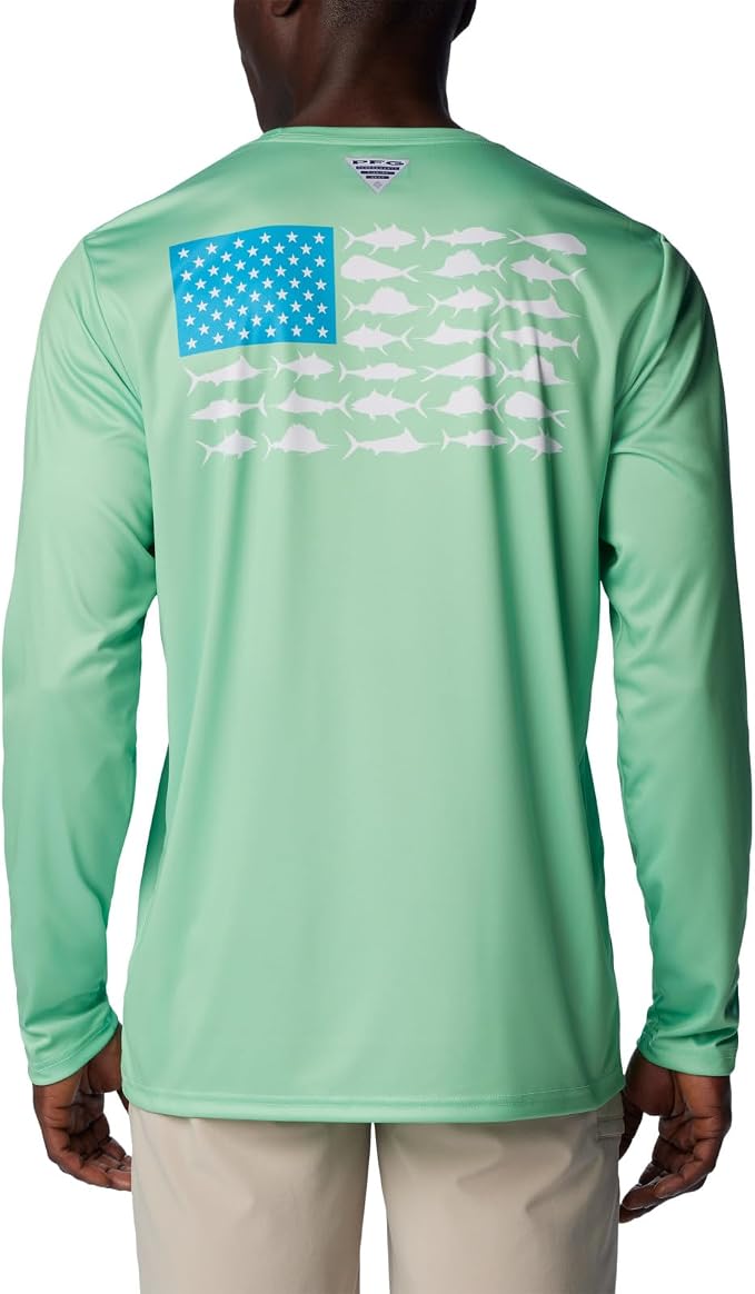 Columbia Terminal Tackle PFG Fish Flag Long Sleeve