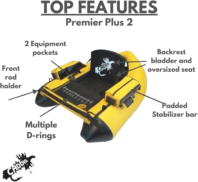 Caddis Sports Fishing and Angling Float Tube