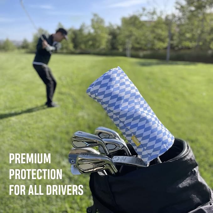 NEW GOLFN Golf Covers for Driver - Modern Golf Driver Headcover | Durable Golf Club Headcovers for Driver for Protection from Dings, Dents and Scuffs | Fits All Drivers