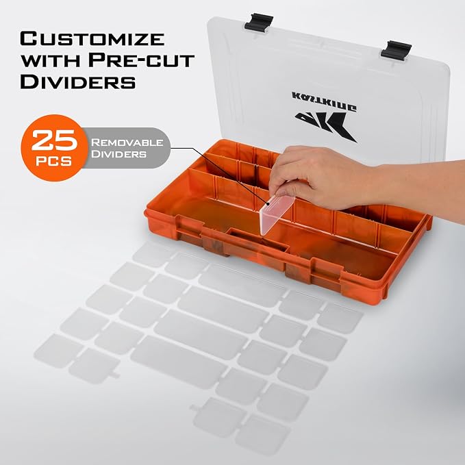 KastKing Utility Tackle Boxes, 3600 and 3700 Fishing Tackle Trays | KastKing Utility Tackle Boxes, 3600 and 3700 Fishing Tackle Trays