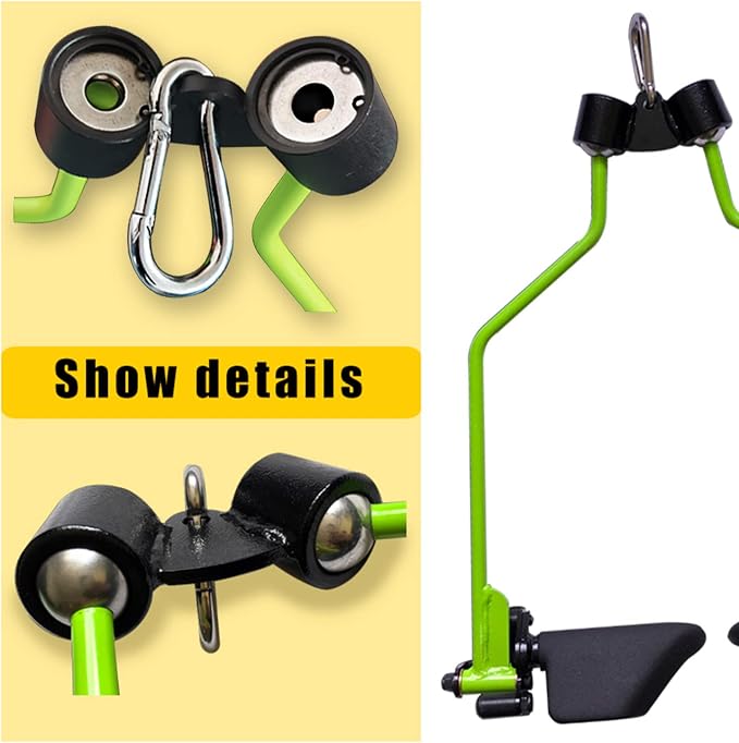 Adjustable Lat Pull down Bar, Cable Machine Attachments for Gym, Home Gym Fitness T-bar Row Pulldown Attachments, Lat Pull Down Machine Wide Grip Neutral Grip Handle