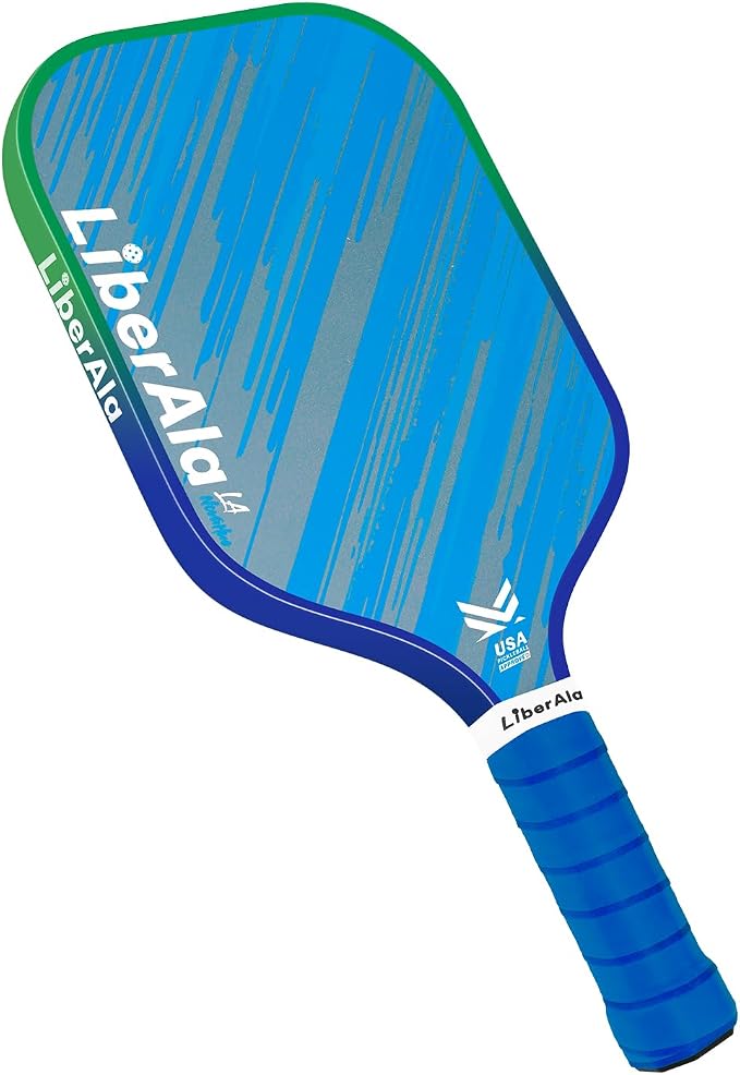 Pickleball Paddles & Set of 2, USAPA Approved Carbon Fiber Pickle Ball Paddle, PP Honeycomb Core, Lightweight & Comfort Grip for Beginners, Pros, Men, Women, Adults, Kids