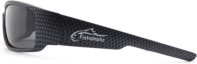Fishoholic Polarized Fishing Sunglasses UV400 (14 Options) Fishing Gift with Hard Case & Pouch