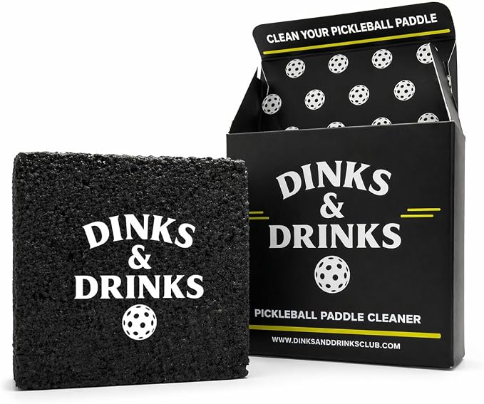 Dinks and Drinks Pickleball Paddle Cleaner Eraser