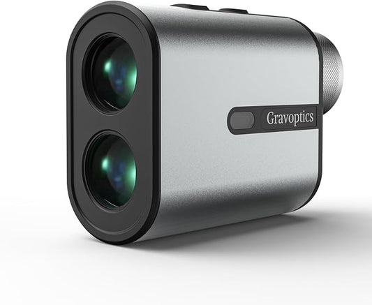 Golf Rangefinder with Slope, 900 Yards Range Finder for Golf/Hunting, +1 Yard Accuracy 6.5X Magnification Flag Pole Locking Rechargeable Laser Rangefinders for Men Women