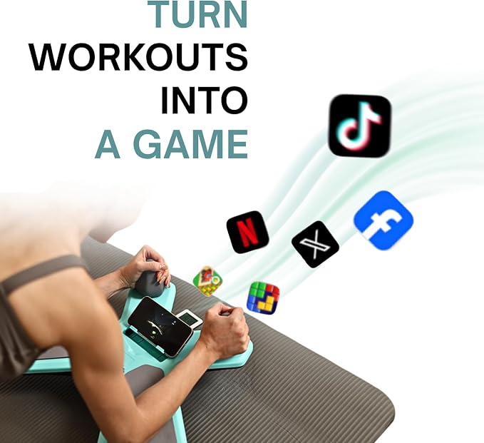 Balance Board for Core Workout, Portable Plank Board Training Equipment, Wobble Balance Board, Adjustable Home Fitness Equipment for Core Strength, Workout Equipment for Full-Body Workouts