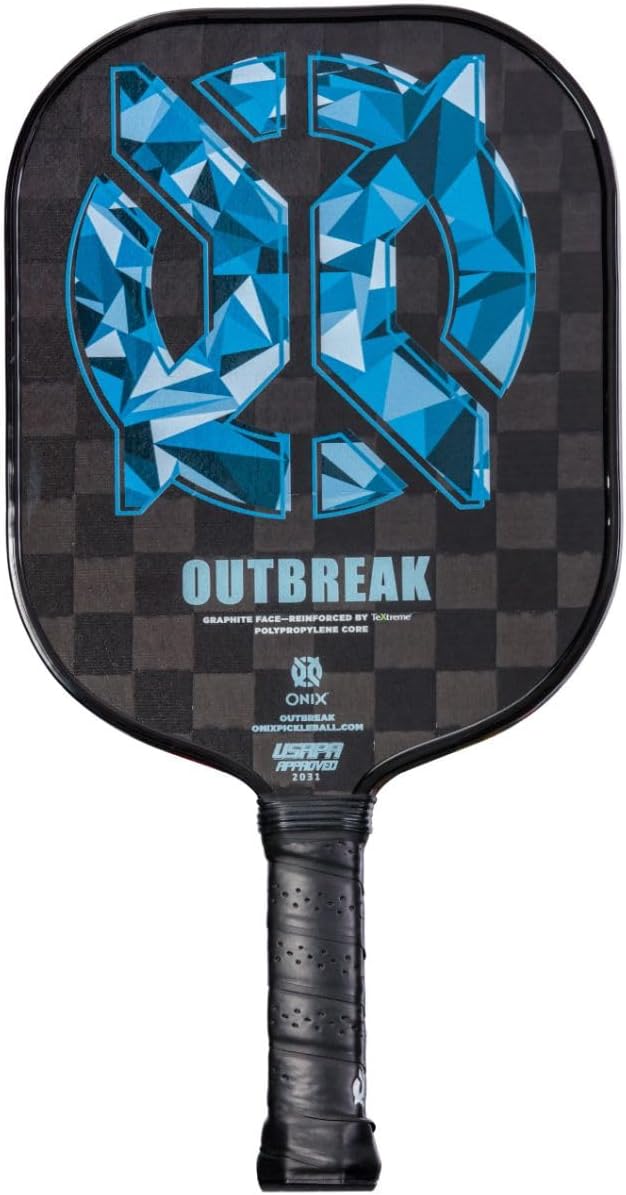 Onix Outbreak Pickleball Paddle Reinforced by TeXtreme® Technology for Improved Performance and Stronger Play