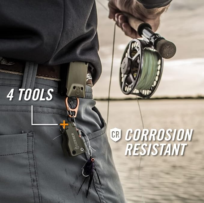 Gerber Gear Freehander - Durable Line Management Tool with Exchangeable Plus Multi-Positional Respike - Premium Fishing Equipment