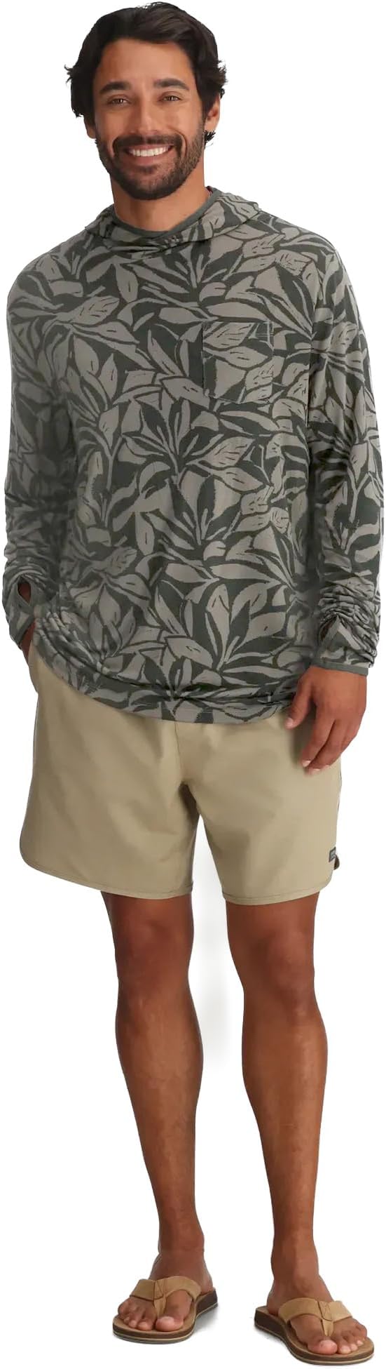 Free Fly Men's Lightweight Hoodie - UPF 20+ Sun Protection Hoodie for Men - Breathable Long Sleeve Sun Shirt for Fishing