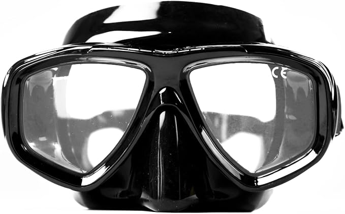 Bonassi Silicon Venture Pro Snorkel Combo with Reusable Bag - Anti-Fog Silicon Soft Mask, Snorkel with Purge Valve, Semi-Dry Top and Silicon Mouthpiece - Perfect for Diving and Snorkeling