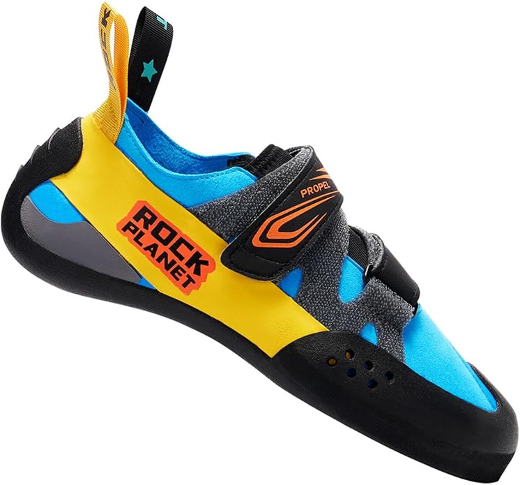 Climbing Shoes Men Lightweight Strong Anti-Slip Indoor Outdoor Rock Climbing Gym Training Beginner to Pro Performance