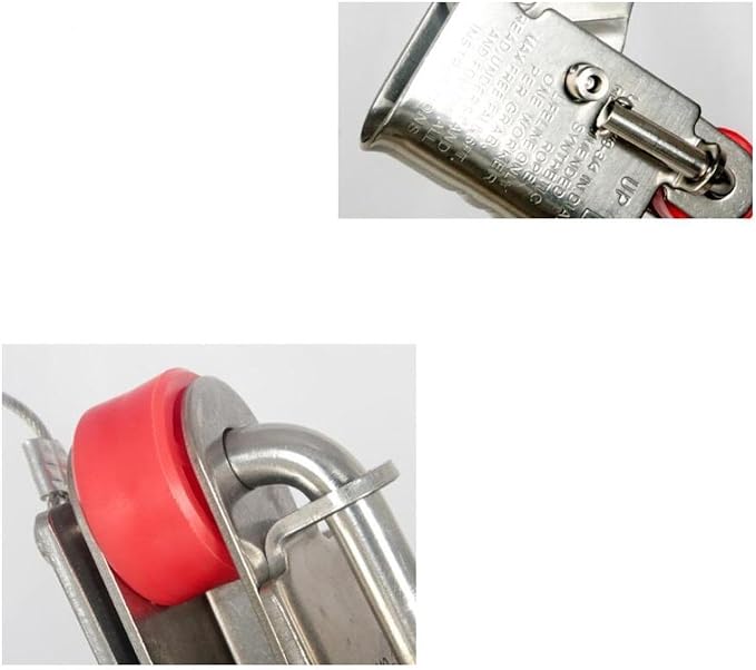 harayaa Rope Grab Arrest Ascender Stopper Security Gear Fall Protection Rope Protector for Rock Climbing Rappelling Outdoor