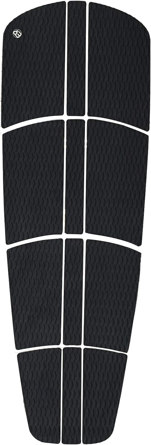 AQUBONA SUP Deck Traction Pad 12 Piece Tail Pads for Stand Up Paddleboard Longboard Surfboard Premium Performance EVA