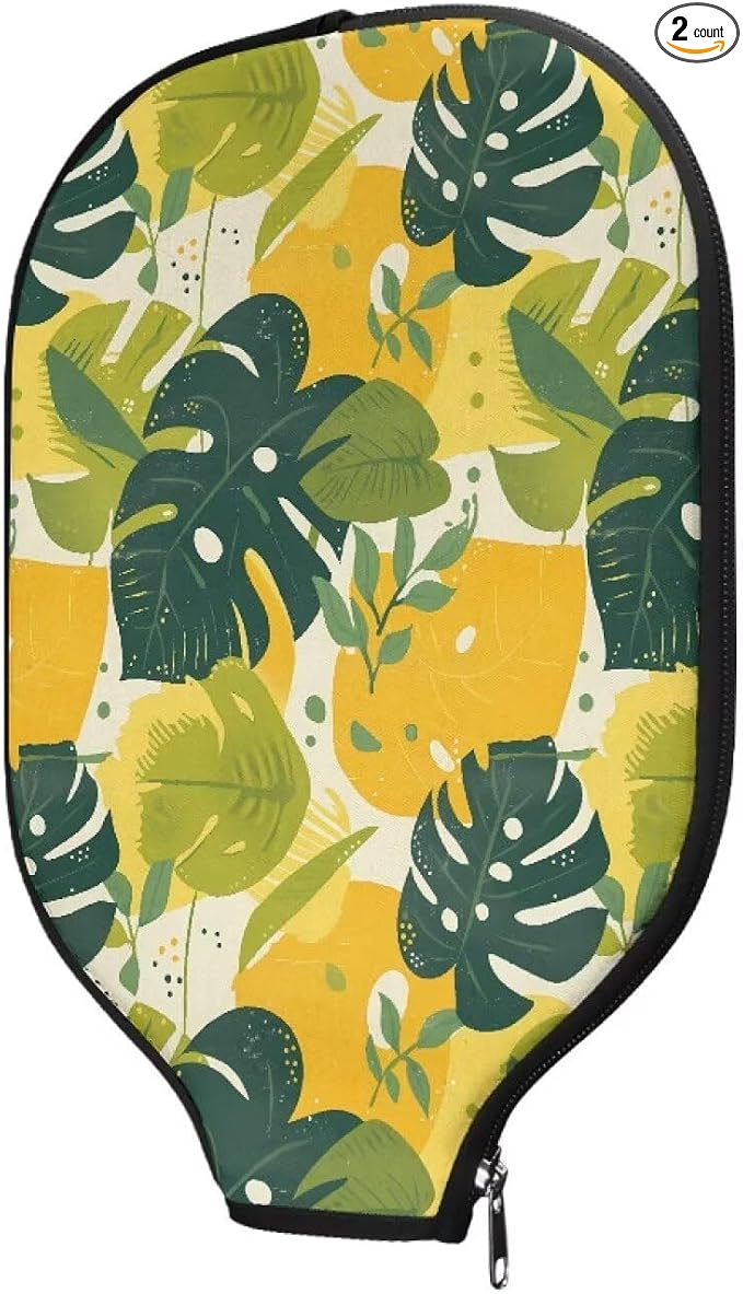 Blue Camo Corgi Pattern Print Pickleball Paddle Covers Only Paddles Holder Sleeve Fits Most Rackets