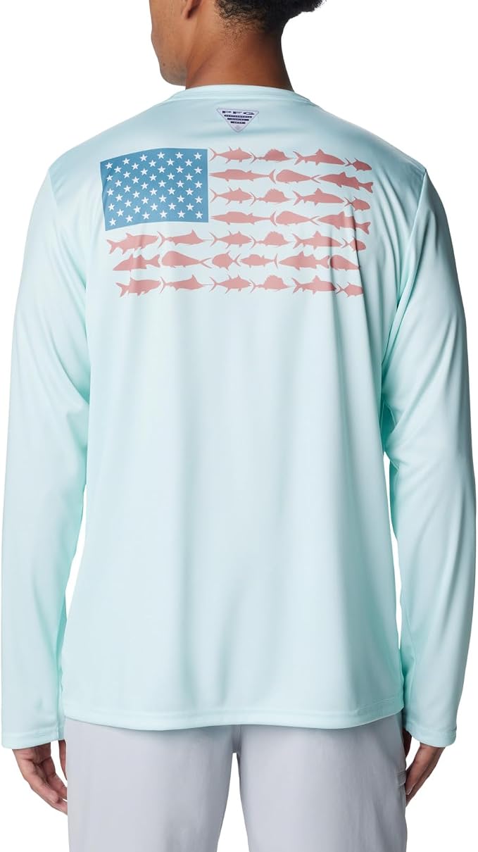 Columbia Terminal Tackle PFG Fish Flag Long Sleeve