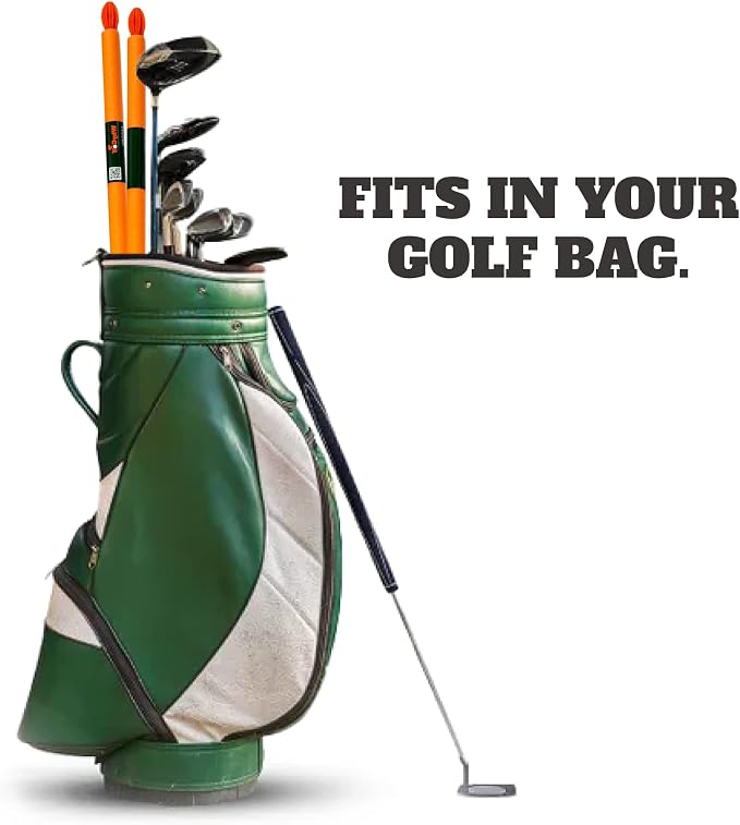 WHYGOLF Padded Golf Alignment Rods - Golf Alignment Sticks with Protective Padding, Create Golf Swing Trainer Angles Like Pro Trainers with Our Golf Training Tool
