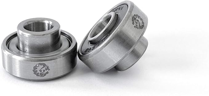 Fireball Dragon Skateboard Bearings Set 8 Pack - Fast 608 Longboard Bearings Set for Skateboards Inline & Roller Skates - Bearings for Skateboarding Guaranteed for Life