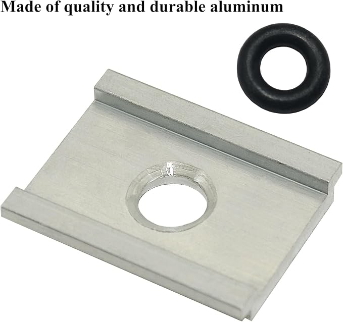 12Pcs AAP-1012 Kayak Adapter Plates and O-Rings, Kayak Accessories, Aluminum