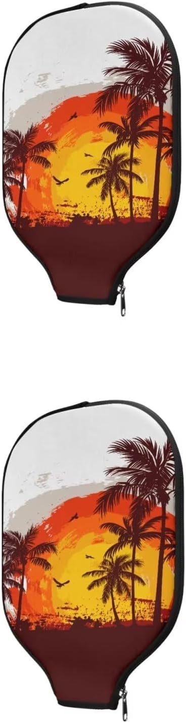 Pickleball Paddle Covers, Durable Polyeste Paddle Cover,Anti-Drop Paddle Storage Bag