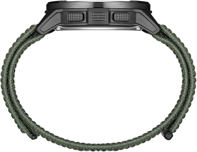 DIDITIME Tactical Watches for Men, Military Watches for Men, Waterproof 164FT, Fitness Watch, Mens Digital Watches with Compass, Metronome, Pedometer, Lightweight Breathable Nylon Watch