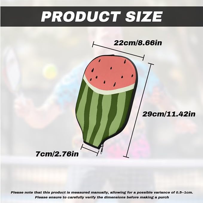 Pickleball Paddle Covers, Durable Polyeste Paddle Cover,Anti-Drop Paddle Storage Bag