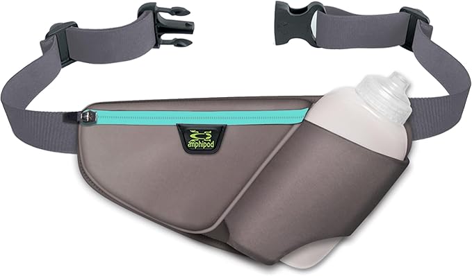 Amphipod High Five-K Bottle Pack, Runners Hydration Waist Belt for 5K/10K, Ultra Running & Walking, Men & Women