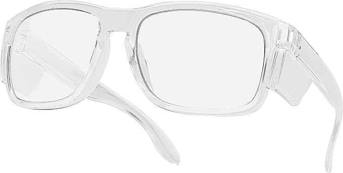 Z87Anti-Fog Photochromic Blue Light Blocking Safety GlassesUV400 Impact Resistant Protective Eyewear, for Men Women