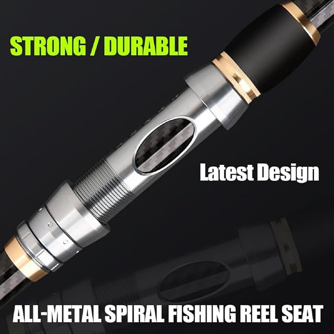 13Ft 14Ft 16.4Ft Telescopic Fishing Rod,1-7Oz,15-40LB Carbon Portable Spinning Fishing Pole, Boat Saltwater and Freshwater Surfcasting Baitcasting Rod, Long Distance Throwing Fishing Rod