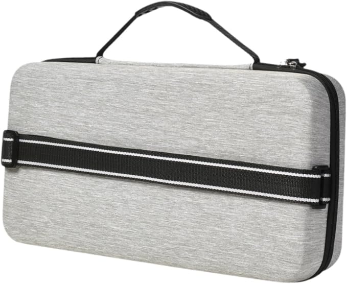 Pickleball Racquet Bag Accessory Sturdy EVA Zipper Closure Lightweight Organizer Storage Case for Outdoor Training Men Women