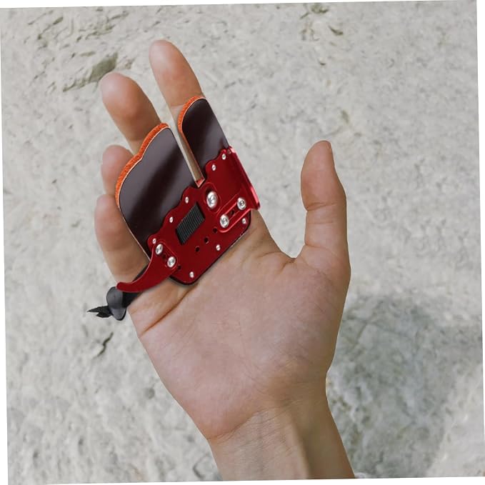 Totority 3pcs Sports Finger Guard Protective Cover for Archery and Finger Sleeve for Hunting and Practice Breathable and Lightweight Design