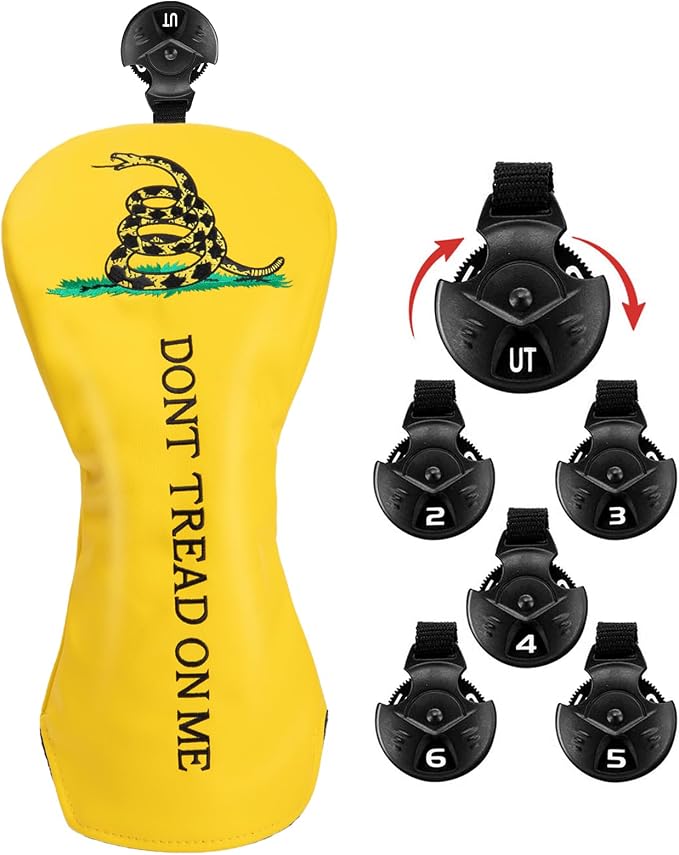 Fun Golf Club Head Covers 4 Models Available 1pc or 3pcs Driver Headcover, 3 5 Fairway Wood Head Cover, Rescue Hybrid Headcovers