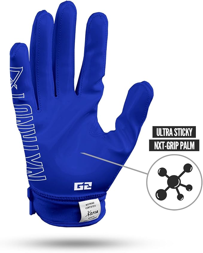 Nxtrnd G2 Pro Football Gloves, Men's Ultra Sticky Elite Receiver Gloves