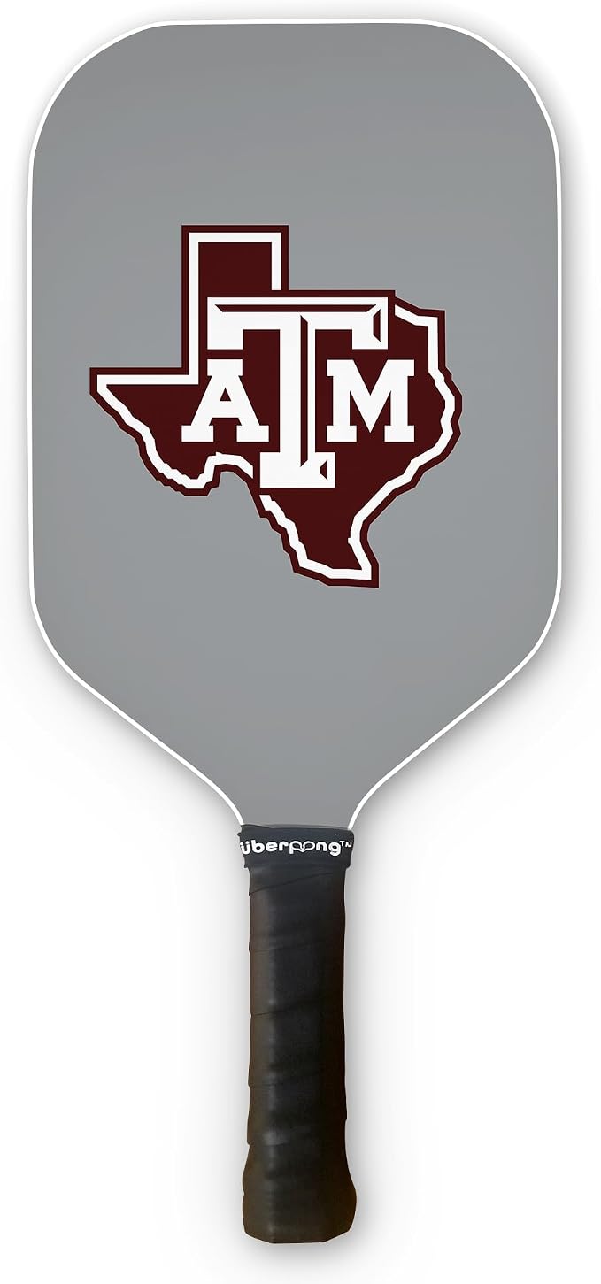 Officially Licensed College Pickleball Paddle – Choose Your University Team – Fun Gift for Fans, Dorms & Game Rooms – Pickleball Racket with School Logo, USAPA Approved