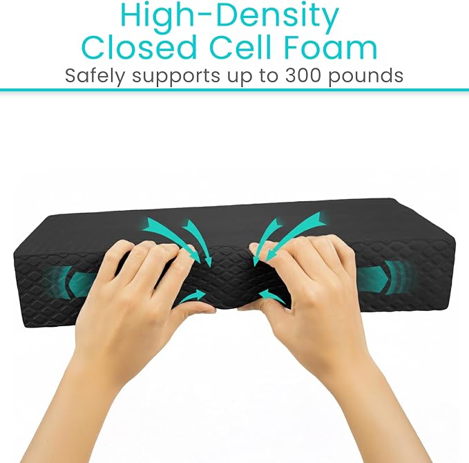 Vive Balance Pad - Foam Large Yoga Mat Trainer for Physical Therapy, Stability Workout, Knee and Ankle Exercise, Strength Training, Rehab - Chair Cushion for Adults, Kids, and Travel
