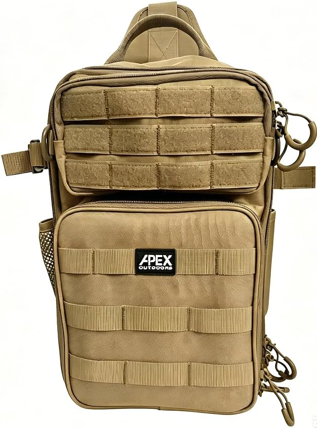 Fishing Backpack with Rod Holder, Fishing Tackle Bag | Large Capacity Waterproof Back Pack for Fishing Gear & Equipment, Fishing Gifts for Men & Fisherme