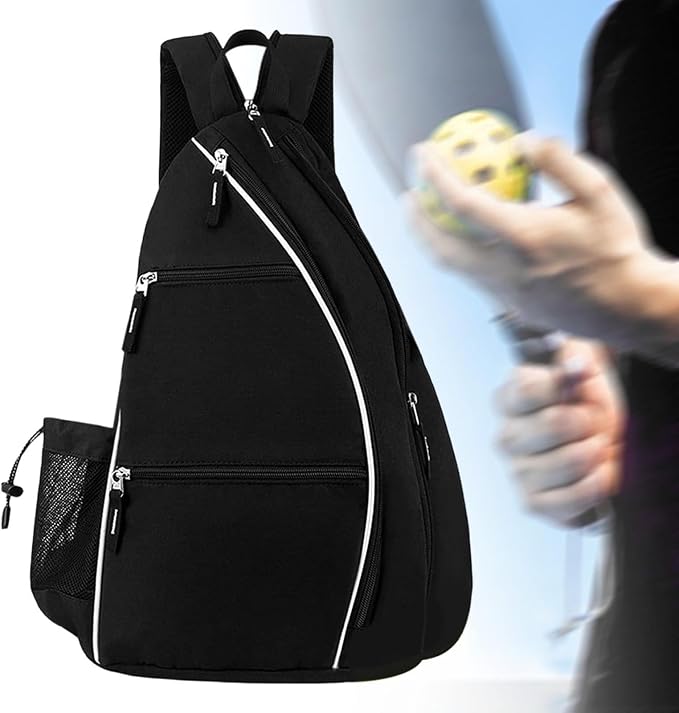 Pickleball Organizer Backpack Paddle Carrying Bag with Water Waterproof Oxford Nylon Lightweight Design Suitable for Sports Gift