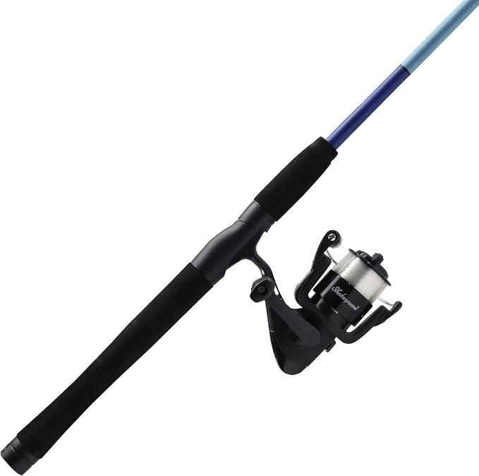 Shakespeare Catch More Fish Spinning Reel and Fishing Rod Combo with Kit