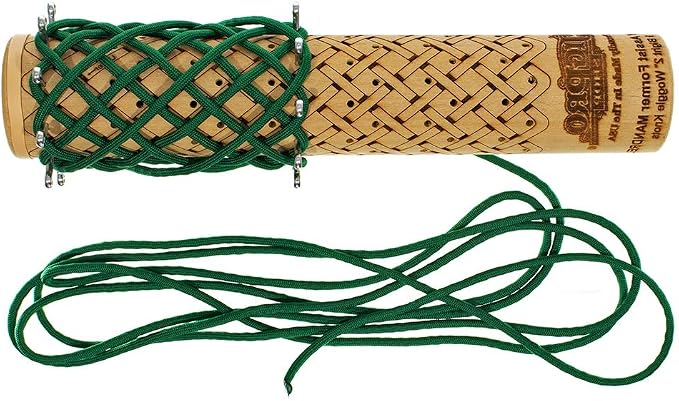 Easy Assist Mandrels – Knot Tying Tool – Includes Pins and Rubber Bands (2 Inch, 9 Bight)