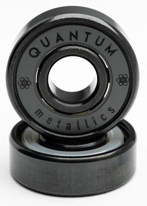 Quantum Metallics Series Bearings Pack of 8 w/Stackz Graphflo Cream - Made in The USA