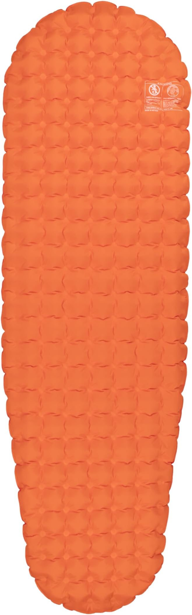 Pro Insulated Sleeping Pad for Camping | Easily Inflatable and Designed for Premium Comfort in the Lowest Temperatures | Orange