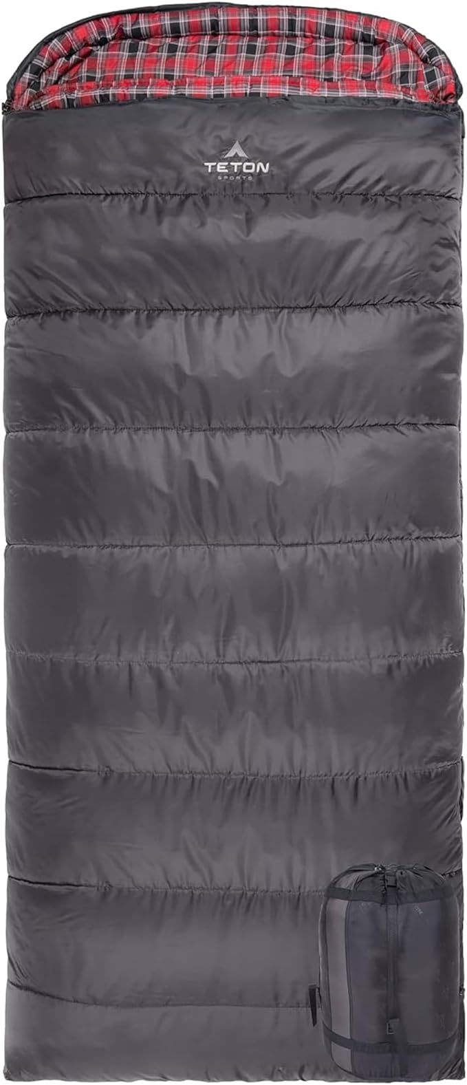 Teton Celsius XXL Sleeping Bag, Cold Weather Sleeping Bags for Adults and Kids, Camping Made Easy and Warm. Compression Sack Included
