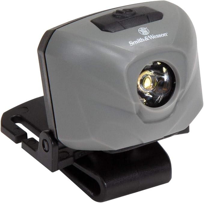 Smith & Wesson Night Guard Series Rechargeable, Waterproof Headlamps with Hat/Pocket Clips for Tracking, Survival, Hunting and Outdoor