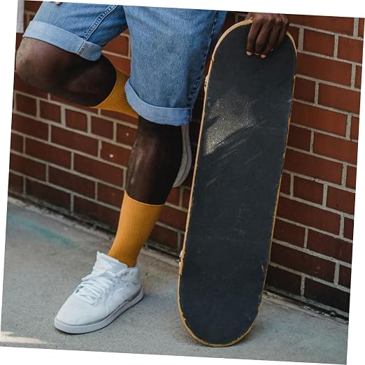 Abaodam 5pcs Skateboard Grip Tape Sheets Slip Sandpaper Tape for Longboard Grip